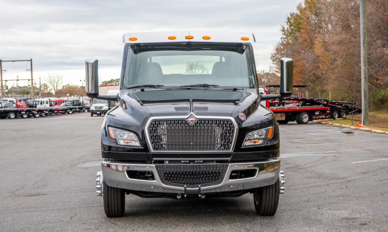 2025 International MV Extended Cab & Jerr-Dan 22x102 SRR6T-LPW HC w-SRS in Black - Stock#14000N-1